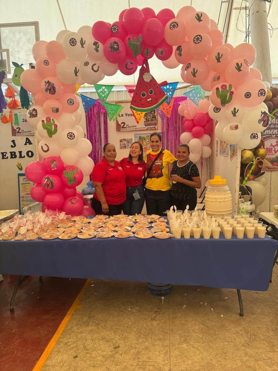 Fotografía de las actividades de alimentación